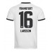 Eintracht Frankfurt Hugo Larsson #16 3rd Dres 2023-24 Krátkým Rukávem